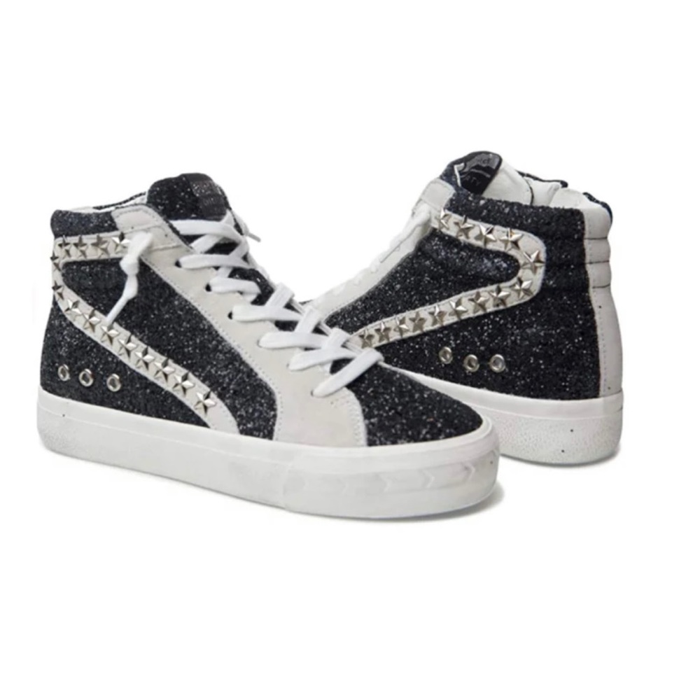 Vintage Havana dormy black sparkle shoe